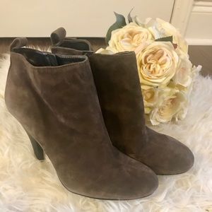 Nine West Suede Stiletto Booties